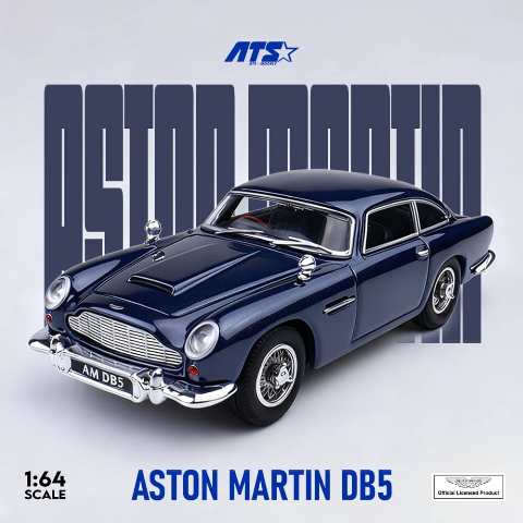 [ Pre-order ] ATS881204 ATS 1:64 Aston Martin DB5 Metallic Blue