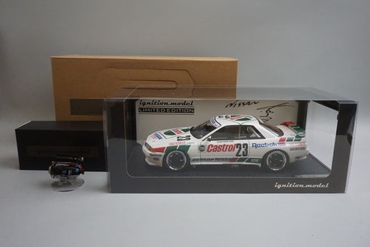 1:18 ignition model IG2777 Nissan Castrol Skyline Macau 1990 #23 with engine