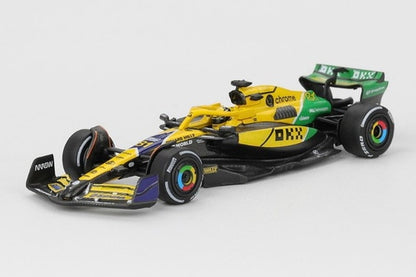 [ Pre-order ] MGT01165-L TSM MINI-GT 1:64 McLaren F1 MCL38 Monaco GP 2024 2nd place winner O. Piastri #81