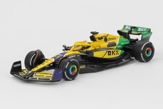 [ Pre-order ] MGT01165-BL TSM MINI-GT 1:64 McLaren F1 MCL38 Monaco GP 2024 2nd place winner O. Piastri #81 *Blister pack