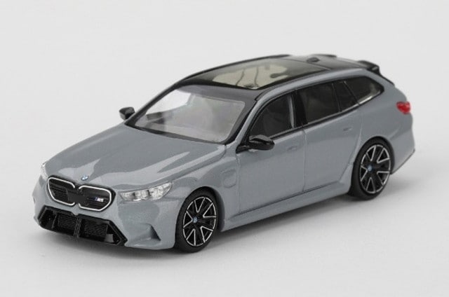 [ Pre-order ] MGT01096-BL TSM MINI-GT 1:64 BMW M5 Touring (G99) Brooklyn Gray Metallic (Left-Hand Drive) *Blister Pack