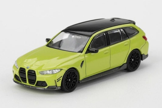 [ Pre-order ] MGT01102-R TSM MINI-GT 1:64 BMW M3 M Performance Touring Sao Paulo Yellow (Right-Hand Drive)