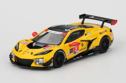 [ Pre-order ] MGT01168-BL TSM MINI-GT 1:64 Chevrolet Corvette Z06 GT3.R #3 IMSA Daytona 24H 2025 Corvette Racing by Pratt Miller Motorsports *Blister Pack