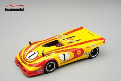 [ Pre-order ] TM43-59A Tecnomodel 1:43 Porsche 917 Spyder Interserie 1971 Imola #1 Jurgen Neuhaus