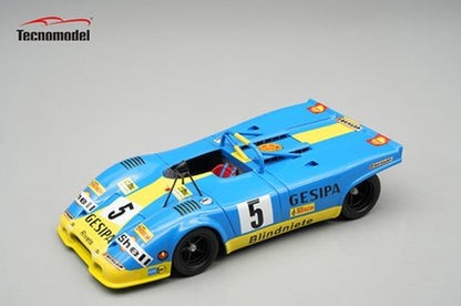 [ Pre-order ] TM43-59B Tecnomodel 1:43 Porsche 917 Spyder Paris 1000km 1971 #5 Helmut Marko / Michel Weber