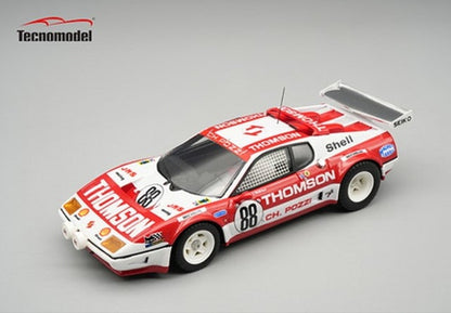 [ Pre-order ] TM43-64A Tecnomodel 1:43 Ferrari 512BB Le Mans 24 Hours 1978 #88 DNF J.C. Andruet - S. Dini "Thomson-Pozzi"