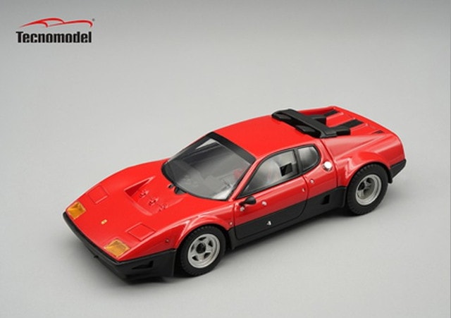 [ Pre-order ] TM43-64E Tecnomodel 1:43 Ferrari 512BB Corse Clienti 1978 Rosso Corsa