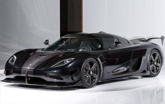 [ Pre-order ] VMB-Agera-RSR-7123 VMB 1:18 Koenigsegg Agera RSR Metallic Black with Carbon Fiber