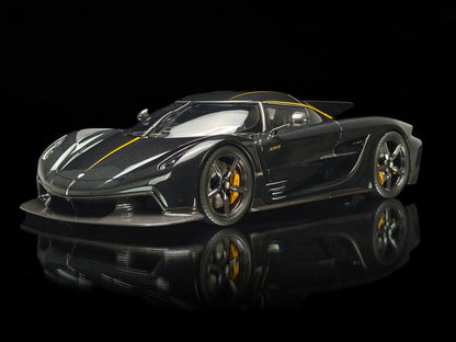 [ Pre-order ] F184-197 FRONTIART 1:18 Koenigsegg Jesko Absolut 7357 Anthracite Resin