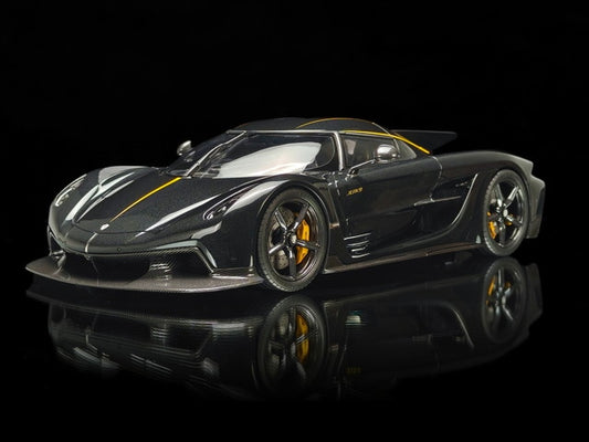 [ Pre-order ] F184-197 FRONTIART 1:18 Koenigsegg Jesko Absolut 7357 Anthracite Resin