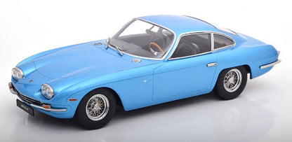 [ Pre-order ] KKDC180391 KK scale 1:18 Lamborghini 400 GT 2+2 1966 Light Blue Metallic