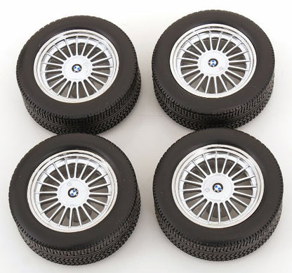 [ Pre-order ] KKDCACC054 KK scale 1:12 BMW M635 CSI Alpina tire set with rims