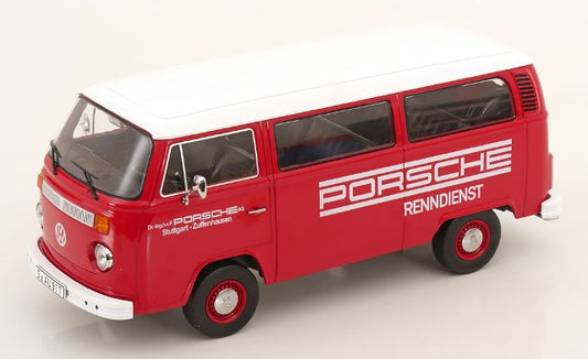 [ Pre-order ] KKDC181364 KK scale 1:18 Volkswagen VW Bus T2b 1972 Porsche Racing Service