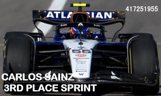 [ Pre-order ] 417251955 MINICHAMPS 1:43 Williams Racing FW47 Austin United States GP Sprint 3rd place 2025 C. Sainz