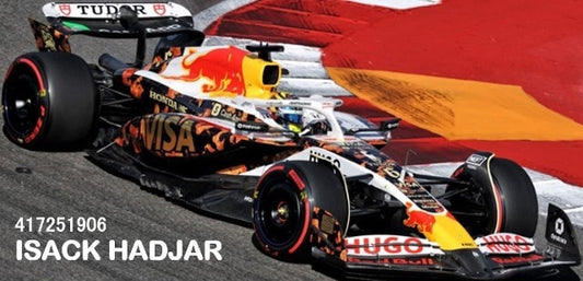 [ Pre-order ] 417251906 MINICHAMPS 1:43 Visa Cash RB F1 Team VCARB 02 Austin United States GP 2025 I. Hajar