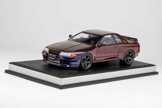 [ Pre-order ] MH027CP MOTORHELIX 1:18 Nissan Skyline GT-R (R32) Customized Version, Purple