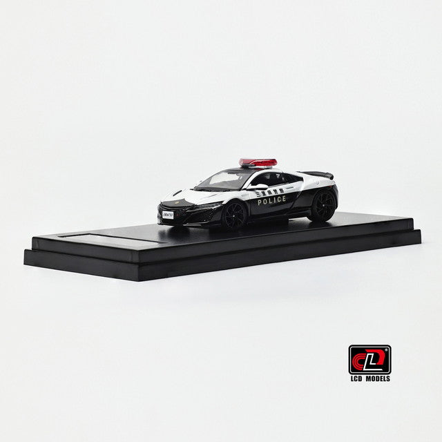 [ Pre-order ] LM64001-BW LCD 1:64 Honda NSX Police Car, Mie Prefectural Police