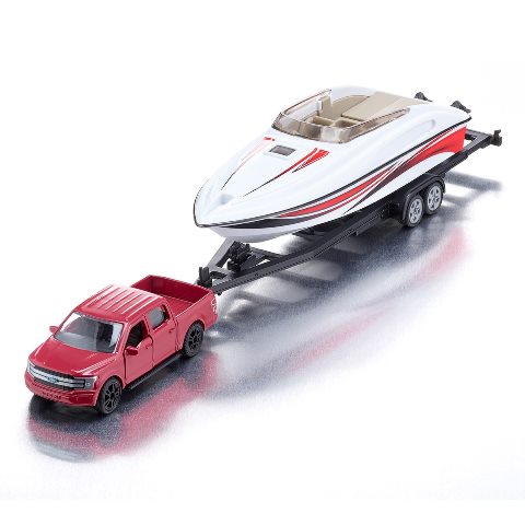 SK2568 SIKU Ford F150 with Motorboat