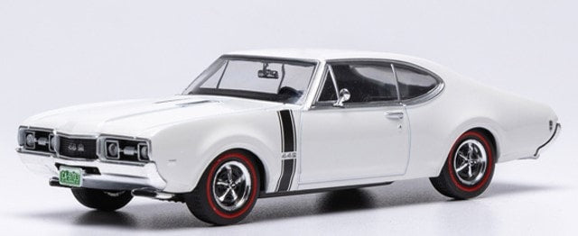 [ Pre-order ] CLC621N ixo 1:43 Oldsmobile 442 W-30 Coupe 1970 White