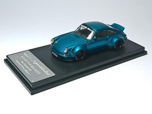 [ Pre-order ] MC640002L MC Model Collect 1:64 RWB930 Ducktail Wing Metallic Blue