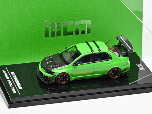[ Pre-order ] IHCM 1:64 Mitsubishi Lancer Evo IX (Malaysia Exclusive) Parrot Green
