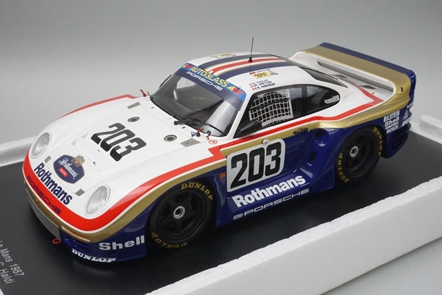 1:18 Spark 18S210 Porsche 961 Le Mans 1987 #203