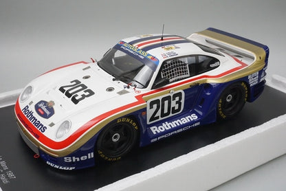 1:18 Spark 18S210 Porsche 961 Le Mans 1987 #203