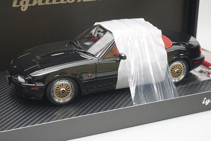 1:18 ignition model IG3197 Eunos Roadster (NA) Black