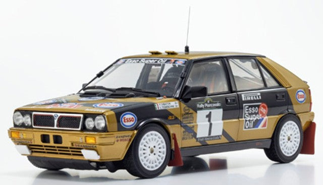 KS08960D KYOSHO 1:18 Lancia Delta HF 4WD Piancavallo Rally Winner 1987 #1