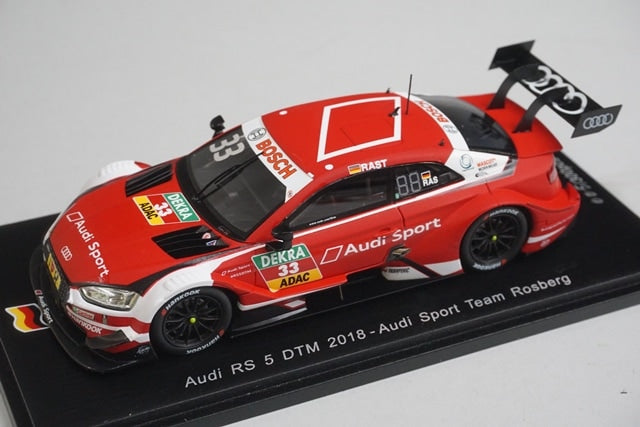 1:43 Spark SG431 Audi RS5 DTM Sport Team Rosberg 2018 #33