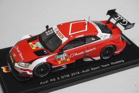 1:43 Spark SG431 Audi RS5 DTM Sport Team Rosberg 2018 #33