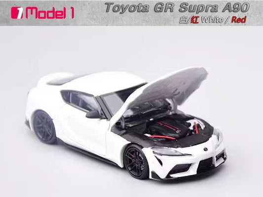 [ Pre-order ] Model One 1:64 Toyota GR Supra A90 5th Generation Mk5 White