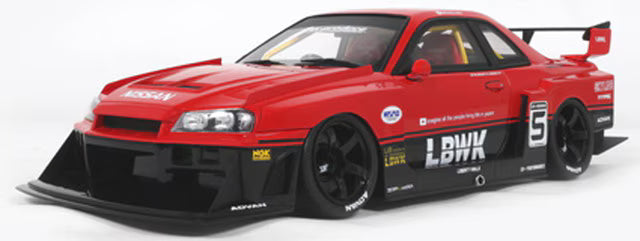 [ Pre-order ] GTS570 GT Spirit 1:18 Nissan Skyline LB Super Silhouette 2020 (Red)