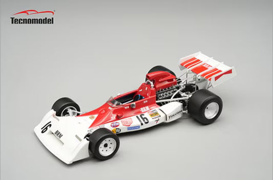[ Pre-order ] TM43-68D Tecnomodel 1:43 BRM P160E F1 Spain GP 1973 #16 N. Lauda