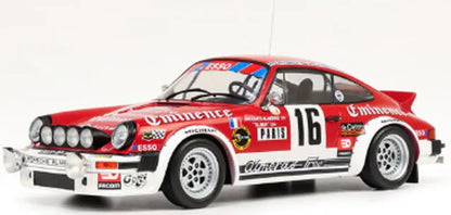 [ Pre-order ] 18RMC234 ixo 1:18 Porsche 911 SC Gr.4 #16 Rallye Monte Carlo 1980 J.Almeras / Tiber