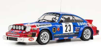 [ Pre-order ] 18RMC235 ixo 1:18 Porsche 911 SC Gr.4 #23 Rallye Monte Carlo 1981 J.Almeras / Tiber