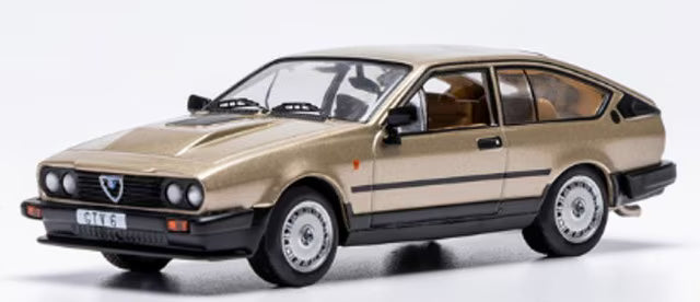 [ Pre-order ] CLC628N ixo 1:43 Alfa Romeo GTV6 1982 Metallic Brown