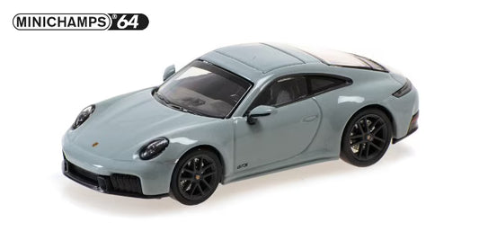 [ Pre-order ] 640064124 MINICHAMPS 1:64 Porsche 911 (992.2) Carrera GTS 2025 Green Metallic