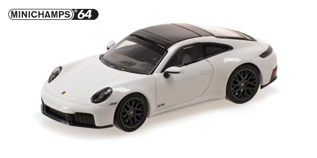 [ Pre-order ] 640064125 MINICHAMPS 1:64 Porsche 911 (992.2) Carrera GTS 2025 White