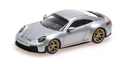 [ Pre-order ] 640064232 MINICHAMPS 1:64 Porsche 911 (992.2) GT3 Touring 2025 Silver Metallic