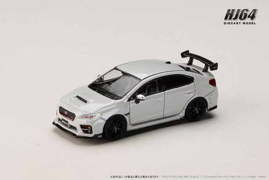 [ Pre-order ] HJ643068W Hobby Japan 1:64 Subaru S207 NBR Challenge Package Crystal White Pearl