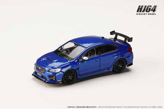 [ Pre-order ] HJ643068BL Hobby Japan 1:64 Subaru S207 NBR Challenge Package WR Blue Pearl