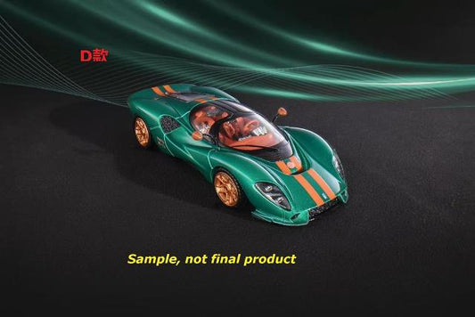 [ Pre-order ] Mirage 1:64 De Tomaso P72 Metallic Green