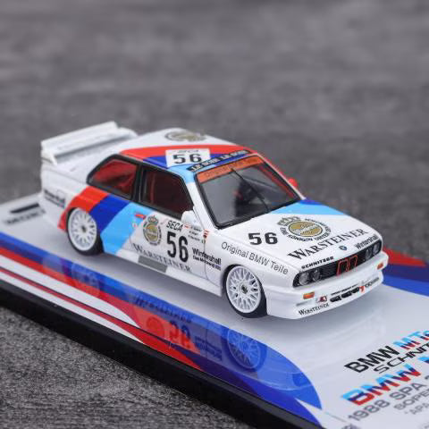 [ Pre-order ] Mortal 1:64 BMW M3 E30 M Power SPA Endurance Race #56