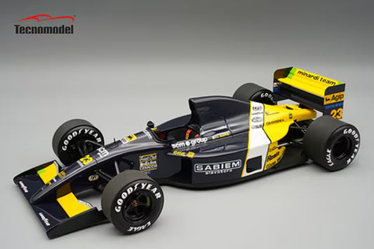 [ Pre-order ] Tecnomodel TM18-373B 1:18 Minardi M191 Monaco GP 1991 #23 P. Martini