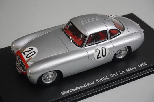 1:43 Spark S4408 Mercedes-Benz 300SL Le Mans 2nd 1952 #20
