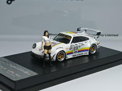 [ Pre-order ] MC640024A MC Model Collect 1:64 RWB964 High Wing White Apple #89 Figure Included