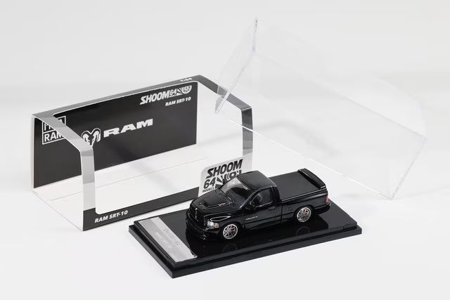 [ Pre-order ] SHOOM-103-003 GCD Shoom 64 1:64 Dodge RAM SRT-10 Black (LHD)