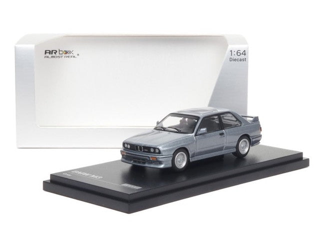 630103001 AR Box [ Almost Real Model ] 1:64 BMW M3 (E30) Grey