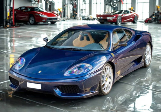 [ Pre-order ] BBR273C1 BBR 1:43 Ferrari 360 Challenge Stradale Blu Tour de France